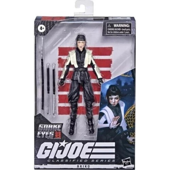 Hasbro GI Joe Origins Snake Eyes AKIKO Movie Classified Series #18 - Picture 1 of 4